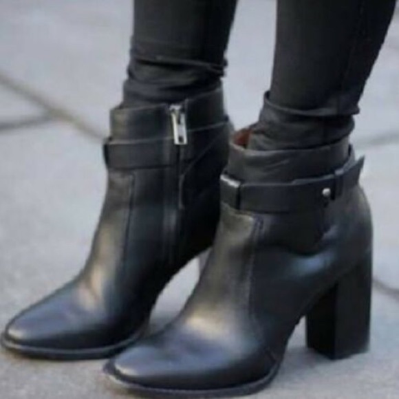 Madewell Collar-Stud Boots in Black - Size 7 - Picture 3 of 6